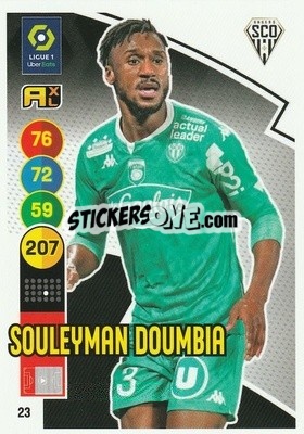 Figurina Souleyman Doumbia - FOOT 2021-2022. Adrenalyn XL - Panini