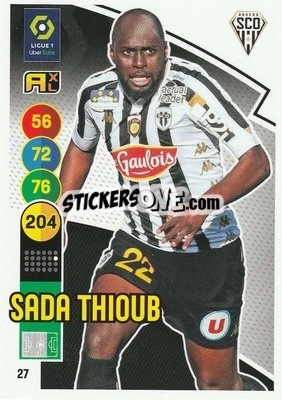 Sticker Sada Thioub - FOOT 2021-2022. Adrenalyn XL - Panini