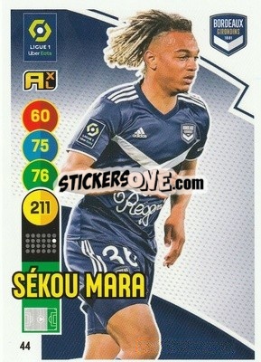 Cromo Sékou Mara - FOOT 2021-2022. Adrenalyn XL n. 44 - Panini