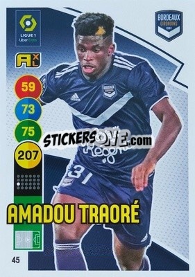 Cromo Amadou Traoré - FOOT 2021-2022. Adrenalyn XL - Panini