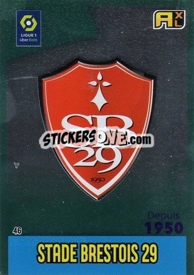 Sticker Écusson - FOOT 2021-2022. Adrenalyn XL - Panini