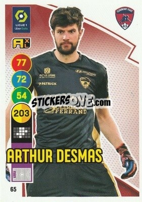 Cromo Arthur Desmas - FOOT 2021-2022. Adrenalyn XL - Panini