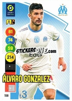 Sticker Alvaro Gonzalez - FOOT 2021-2022. Adrenalyn XL - Panini