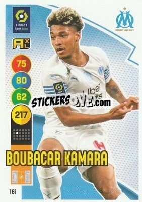 Figurina Boubacar Kamara - FOOT 2021-2022. Adrenalyn XL - Panini