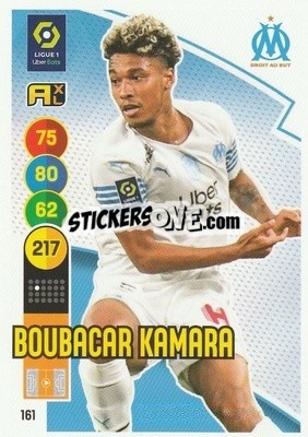 Sticker Boubacar Kamara - FOOT 2021-2022. Adrenalyn XL n. 161 - Panini
