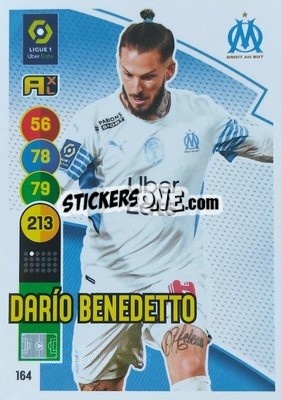 Sticker Darío Benedetto - FOOT 2021-2022. Adrenalyn XL n. 164 - Panini