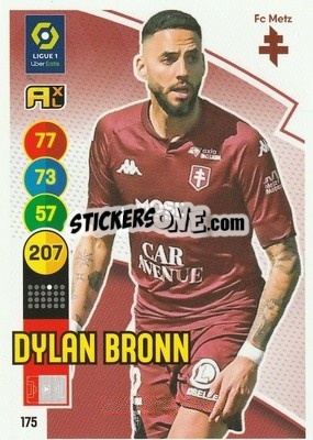 Figurina Dylan Bronn - FOOT 2021-2022. Adrenalyn XL - Panini