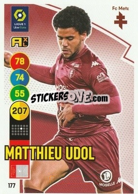 Sticker Matthieu Udol - FOOT 2021-2022. Adrenalyn XL - Panini