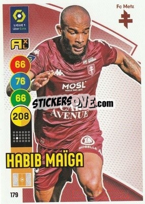 Sticker Habib Maiga - FOOT 2021-2022. Adrenalyn XL n. 179 - Panini