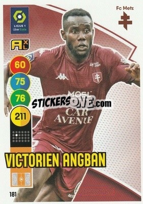 Sticker Victorien Angban - FOOT 2021-2022. Adrenalyn XL - Panini