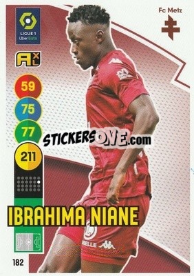 Sticker Ibrahima Niane - FOOT 2021-2022. Adrenalyn XL n. 182 - Panini