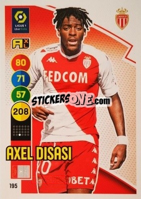 Sticker Axel Disasi - FOOT 2021-2022. Adrenalyn XL n. 195 - Panini