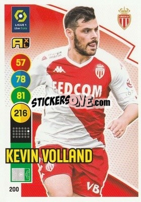 Sticker Kevin Volland - FOOT 2021-2022. Adrenalyn XL - Panini