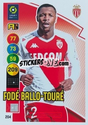 Sticker Fodé Ballo-Touré - FOOT 2021-2022. Adrenalyn XL n. 204 - Panini