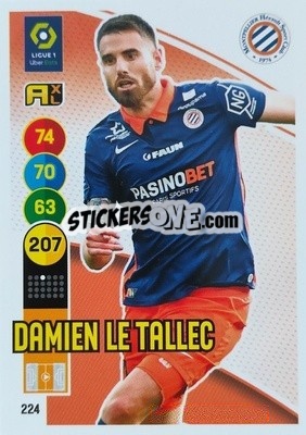 Sticker Damien Le Tallec - FOOT 2021-2022. Adrenalyn XL - Panini