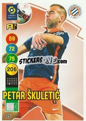 Cromo Petar Škuletic - FOOT 2021-2022. Adrenalyn XL n. 225 - Panini