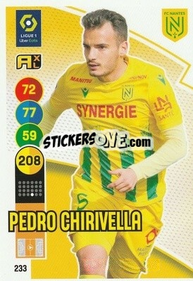 Sticker Pedro Chirivella - FOOT 2021-2022. Adrenalyn XL n. 233 - Panini