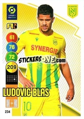 Sticker Ludovic Blas - FOOT 2021-2022. Adrenalyn XL n. 234 - Panini