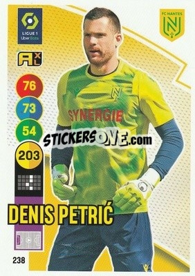 Sticker Denis Petric - FOOT 2021-2022. Adrenalyn XL - Panini