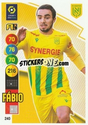 Sticker Fábio - FOOT 2021-2022. Adrenalyn XL - Panini