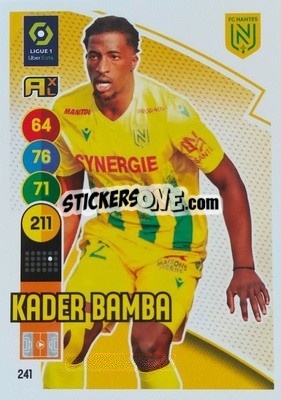 Figurina Kader Bamba - FOOT 2021-2022. Adrenalyn XL - Panini