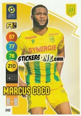 Sticker Marcus Coco - FOOT 2021-2022. Adrenalyn XL - Panini