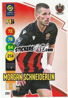 Sticker Morgan Schneiderlin - FOOT 2021-2022. Adrenalyn XL - Panini