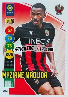 Sticker Myziane Maolida - FOOT 2021-2022. Adrenalyn XL - Panini