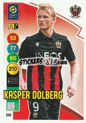 Sticker Kasper Dolberg - FOOT 2021-2022. Adrenalyn XL - Panini