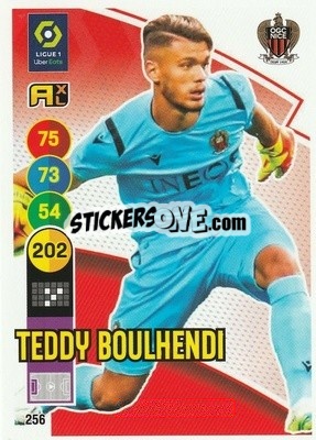 Sticker Teddy Boulhendi - FOOT 2021-2022. Adrenalyn XL - Panini