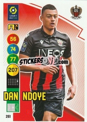 Figurina Dan Ndoye - FOOT 2021-2022. Adrenalyn XL - Panini