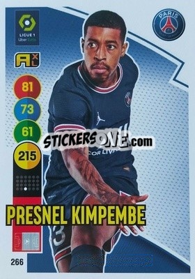Sticker Presnel Kimpembe - FOOT 2021-2022. Adrenalyn XL n. 266 - Panini