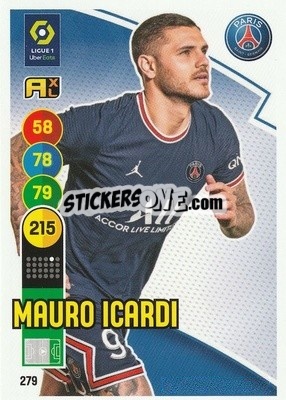 Sticker Mauro Icardi - FOOT 2021-2022. Adrenalyn XL - Panini