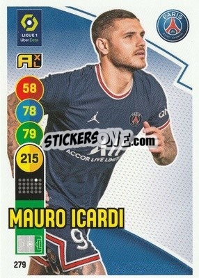 Sticker Mauro Icardi - FOOT 2021-2022. Adrenalyn XL n. 279 - Panini
