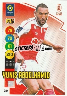 Sticker Yunis Abdelhamid - FOOT 2021-2022. Adrenalyn XL n. 284 - Panini