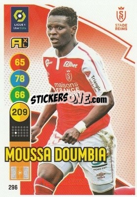 Sticker Moussa Doumbia - FOOT 2021-2022. Adrenalyn XL n. 296 - Panini