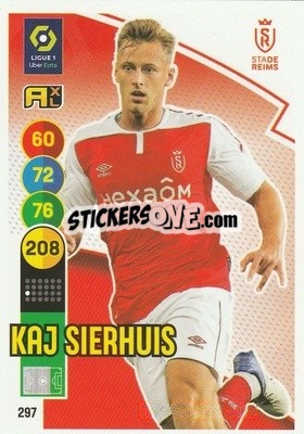 Sticker Kaj Sierhuis - FOOT 2021-2022. Adrenalyn XL - Panini