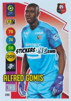 Figurina Alfred Gomis - FOOT 2021-2022. Adrenalyn XL - Panini