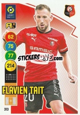 Sticker Flavien Tait - FOOT 2021-2022. Adrenalyn XL - Panini