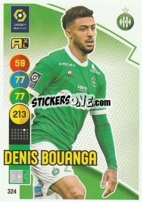 Sticker Denis Bouanga - FOOT 2021-2022. Adrenalyn XL n. 324 - Panini