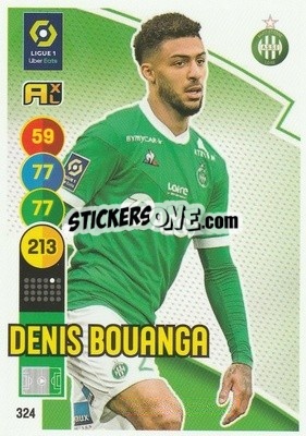 Figurina Denis Bouanga - FOOT 2021-2022. Adrenalyn XL - Panini