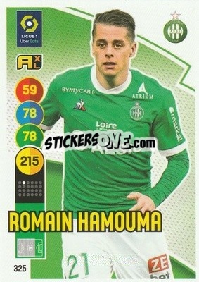 Sticker Romain Hamouma - FOOT 2021-2022. Adrenalyn XL n. 325 - Panini