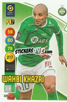 Sticker Wahbi Khazri - FOOT 2021-2022. Adrenalyn XL n. 326 - Panini