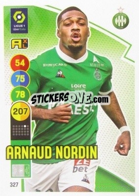 Sticker Arnaud Nordin - FOOT 2021-2022. Adrenalyn XL n. 327 - Panini