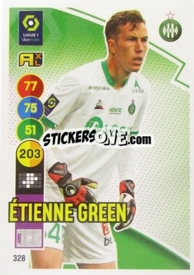 Sticker Etienne Green - FOOT 2021-2022. Adrenalyn XL n. 328 - Panini