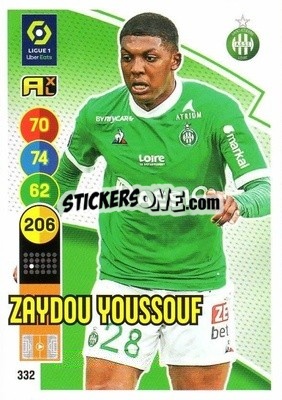 Sticker Zaydou Youssouf - FOOT 2021-2022. Adrenalyn XL n. 332 - Panini
