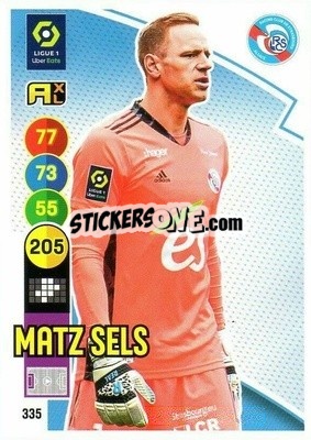 Sticker Matz Sels - FOOT 2021-2022. Adrenalyn XL n. 335 - Panini