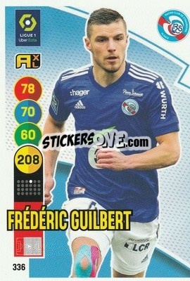 Cromo Frédéric Guilbert - FOOT 2021-2022. Adrenalyn XL - Panini