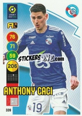 Sticker Anthony Caci - FOOT 2021-2022. Adrenalyn XL n. 339 - Panini