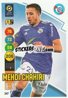 Sticker Mehdi Chahiri - FOOT 2021-2022. Adrenalyn XL - Panini